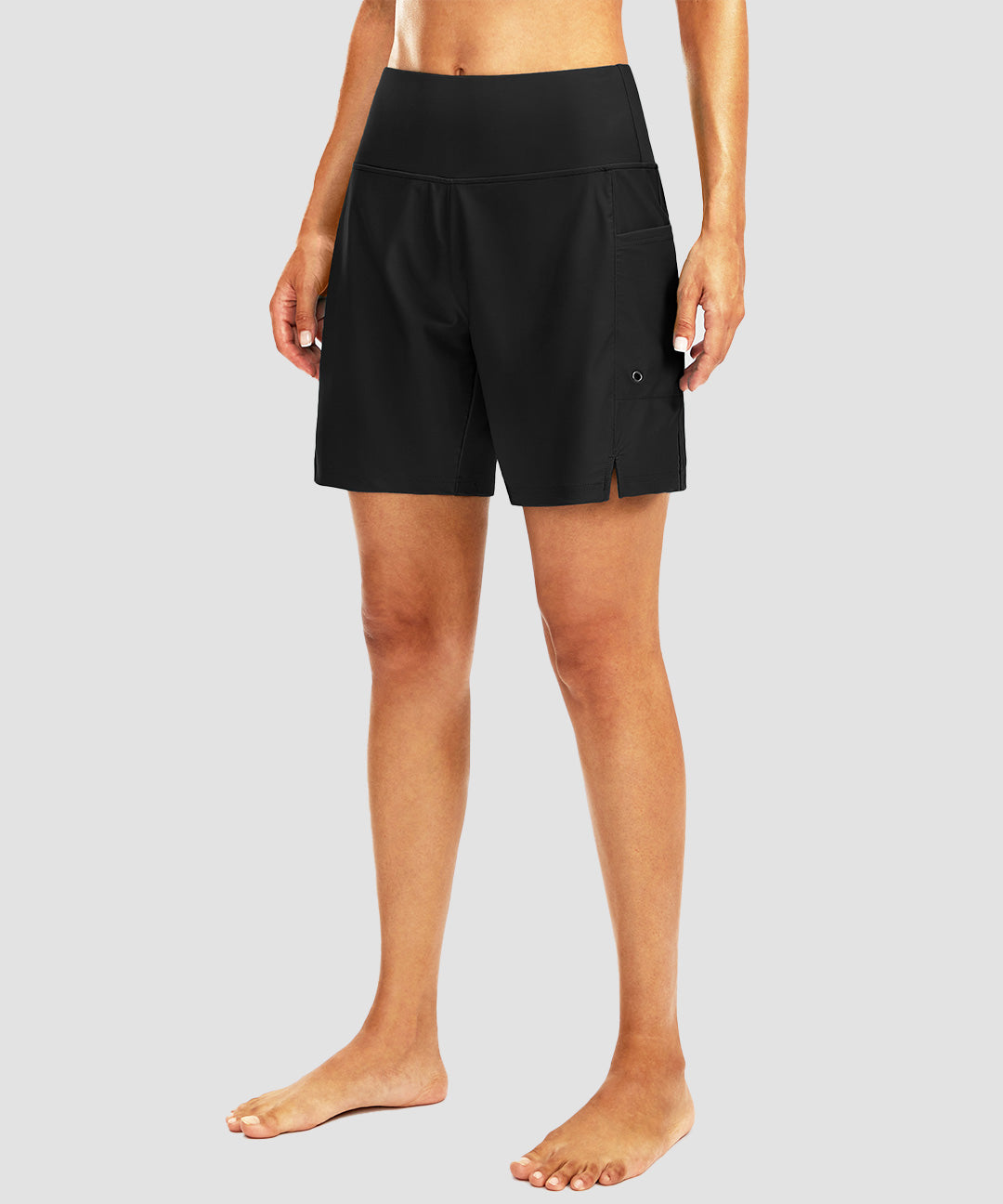 High Waist Lined Swim Short 7'' - Image 12