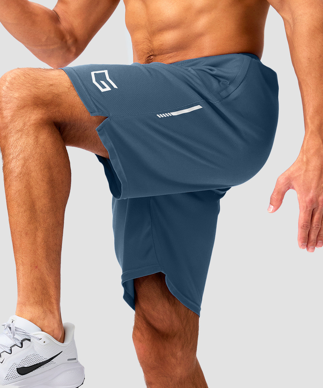 Mid Rise Mesh Reflective Short 5''/7''/10'' - Image 11