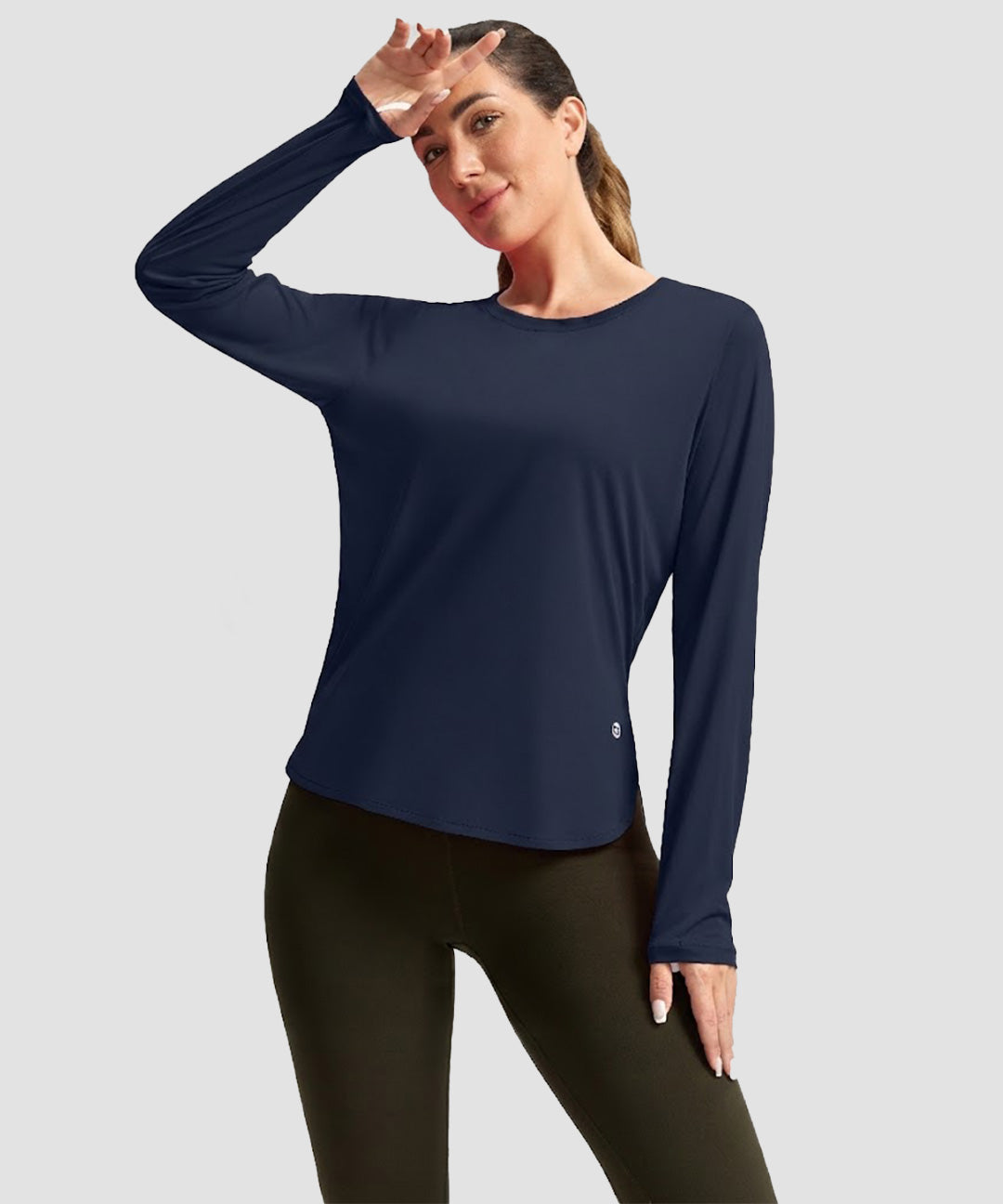 UV Protection Side Slit Long Sleeve - Image 29