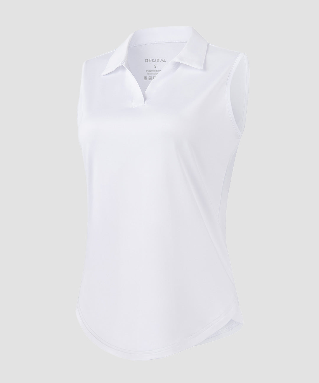 High-Low Polo Tank Top - Image 9