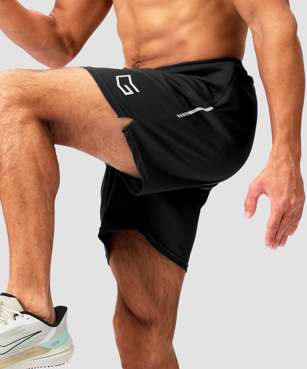 Mid Rise Mesh Reflective Short 5''/7''/10'' - Image 19