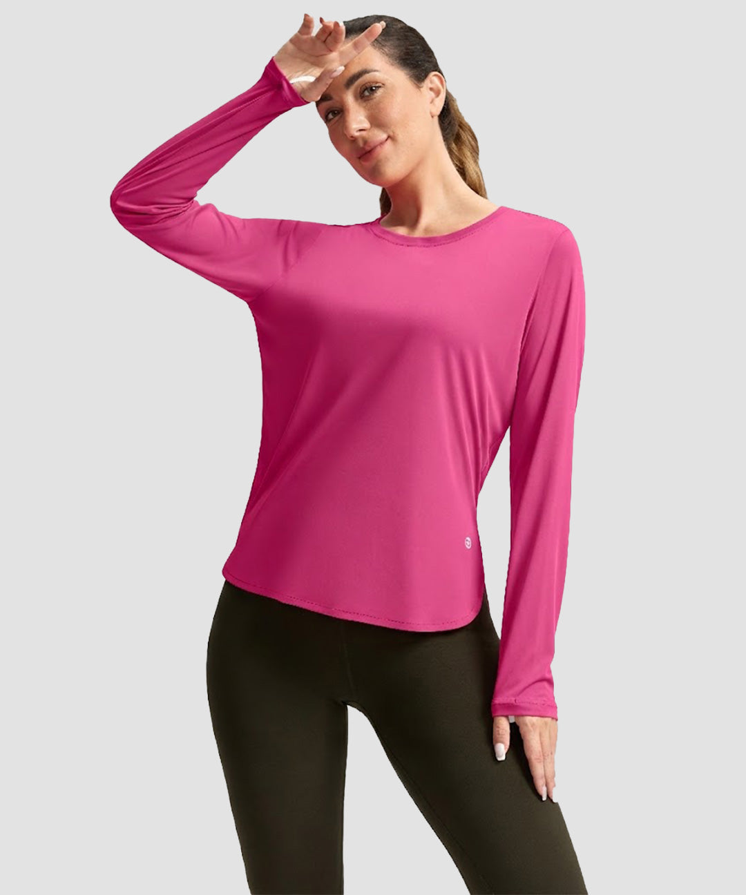 UV Protection Side Slit Long Sleeve - Image 17