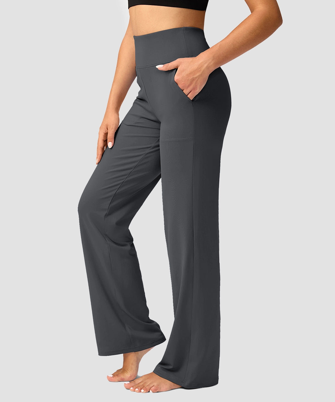 High Rise Wide Leg Yoga Pants - Image 22