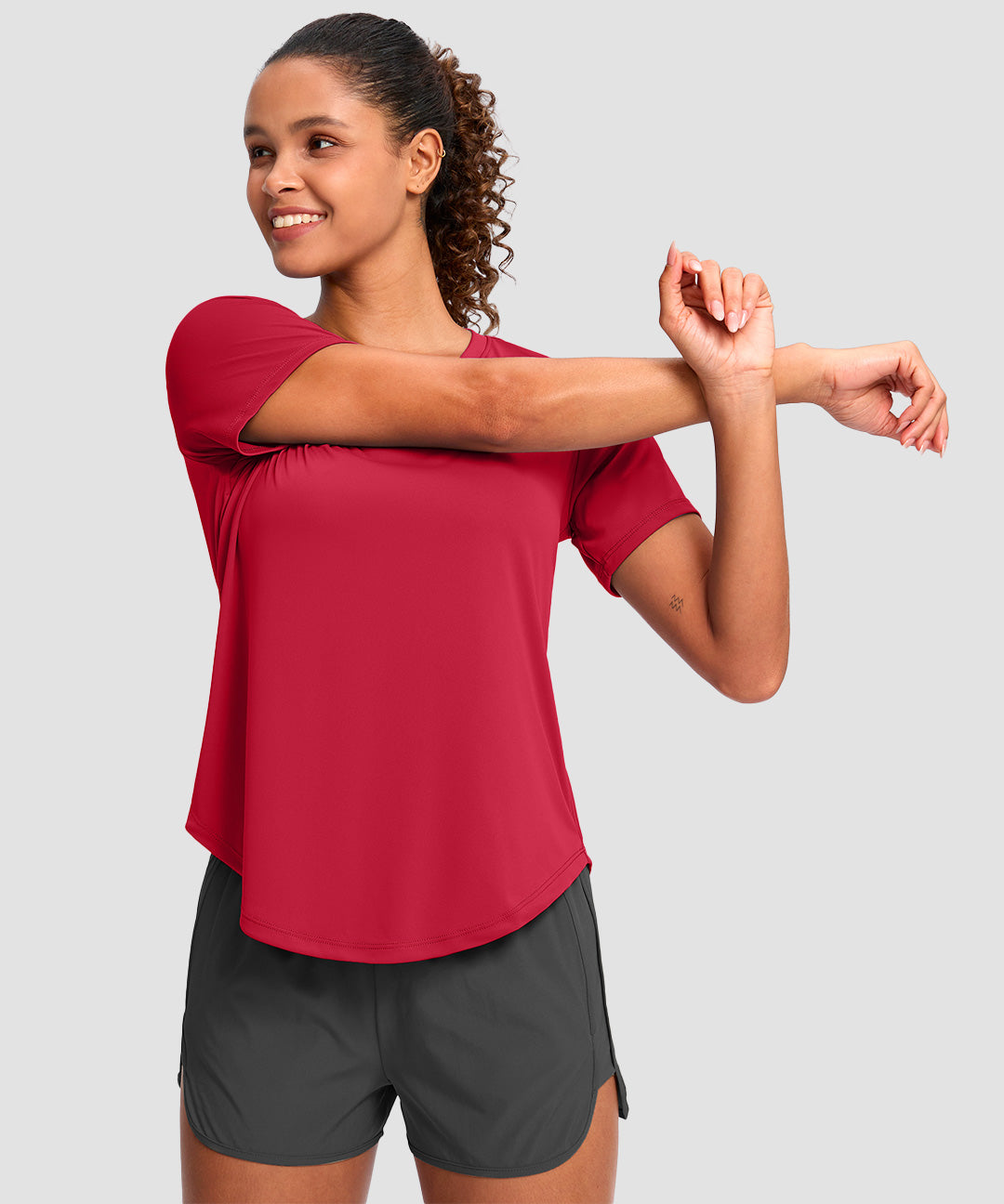 UV Protection V Neck Short Sleeve - Image 10