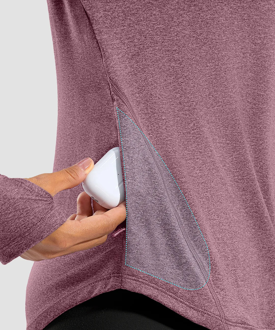 Dry Fit With Zipper Pocket Long Sleeve - Image 7