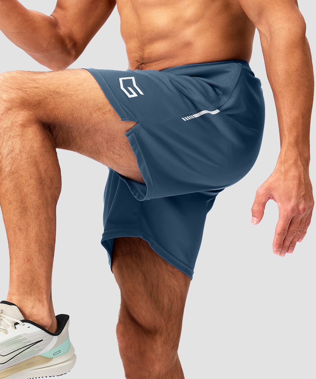 Mid Rise Mesh Reflective Short 5''/7''/10'' - Image 7