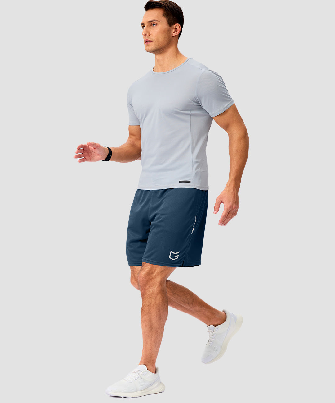 Mid Rise Mesh Reflective Short 5''/7''/10'' - Image 12