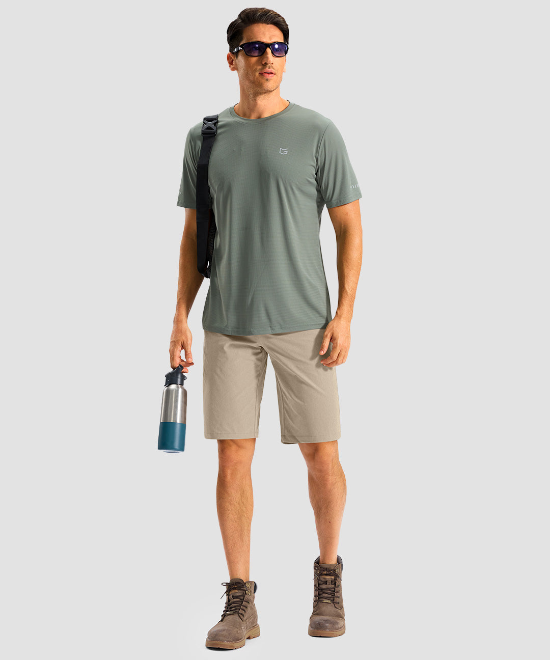 Lightweight Button-up Golf Short 11'' - Image 8