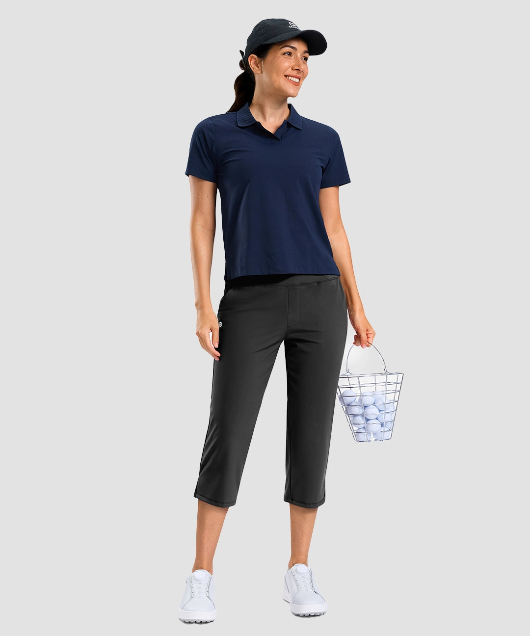 High Rise Golf Capri Pant - Image 24