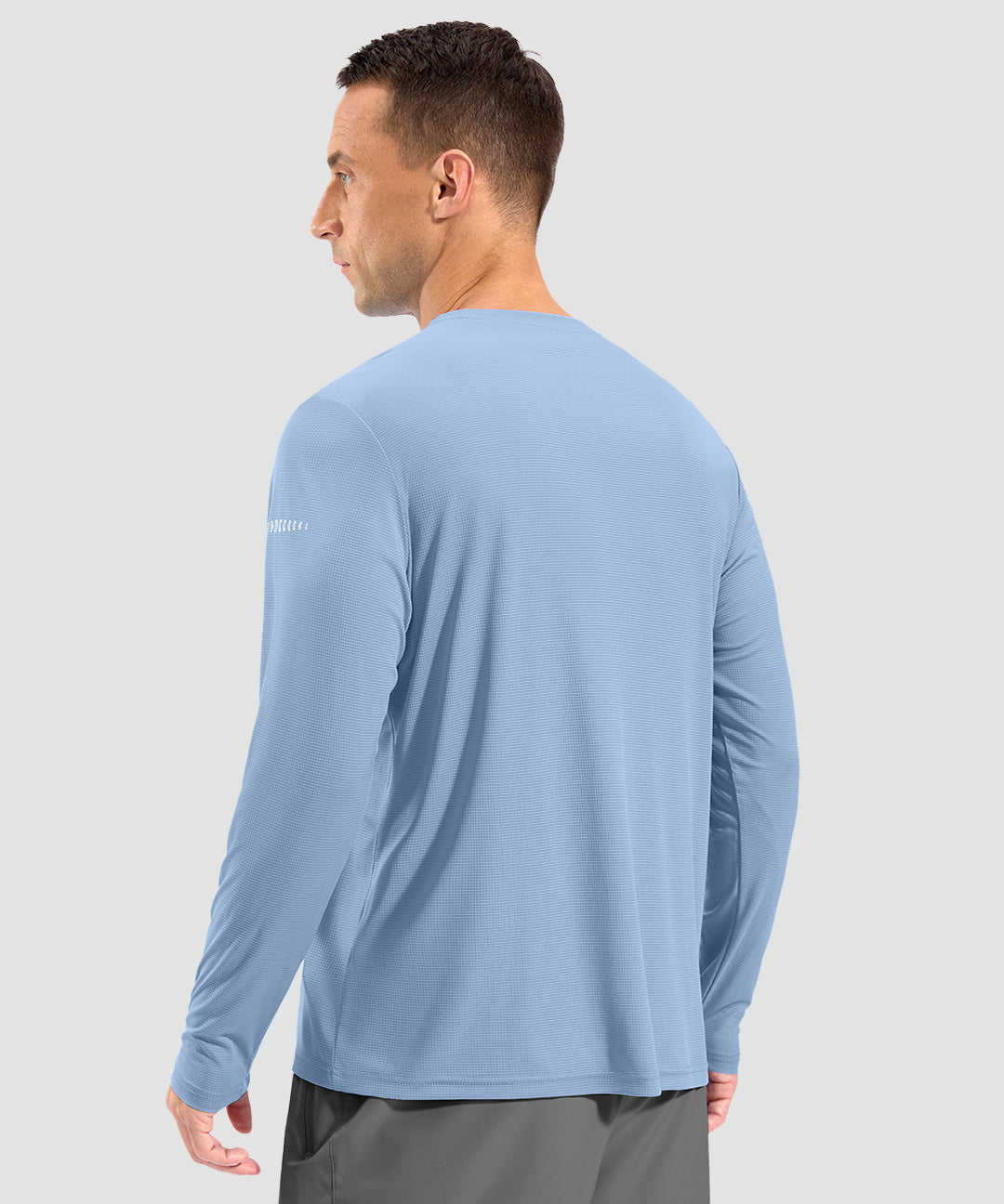 UV Protection Grid-textured Long Sleeve - Image 21