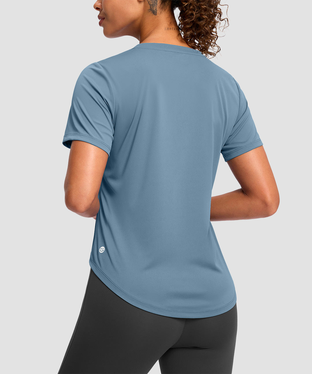 UV Protection V Neck Short Sleeve - Image 2