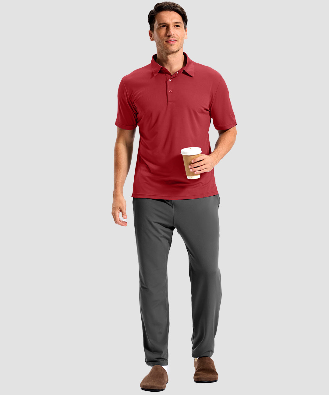 Reflective Side Slit Polo - Image 17