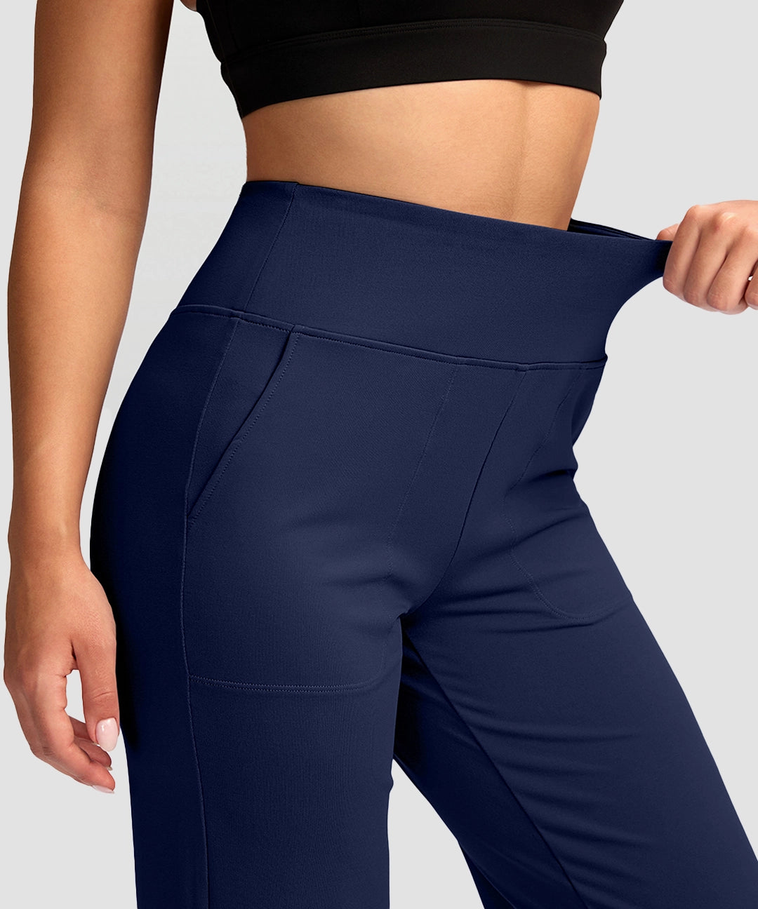 High Rise Wide Leg Yoga Pants - Image 11