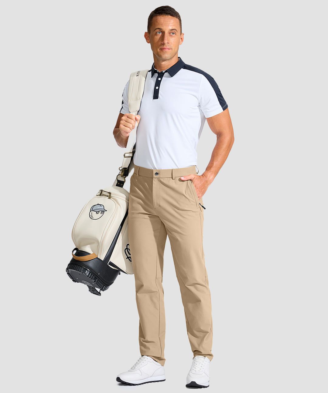 Button-up Zip Pocket Slim Fit Pant - Image 15
