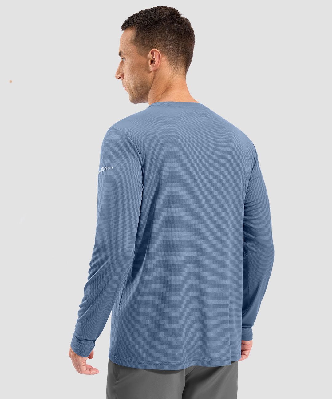 UV Protection Grid-textured Long Sleeve - Image 25