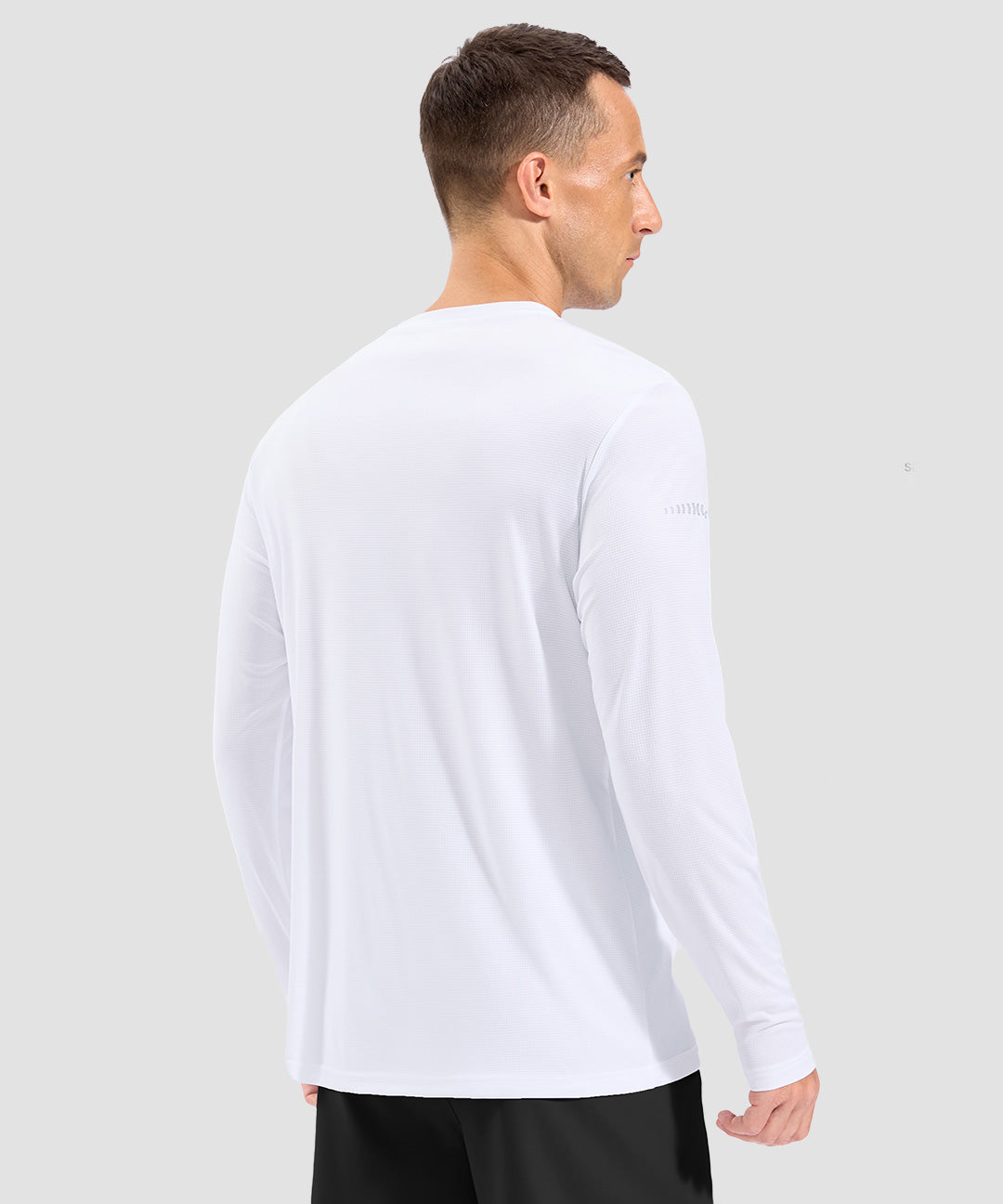 UV Protection Grid-textured Long Sleeve - Image 10