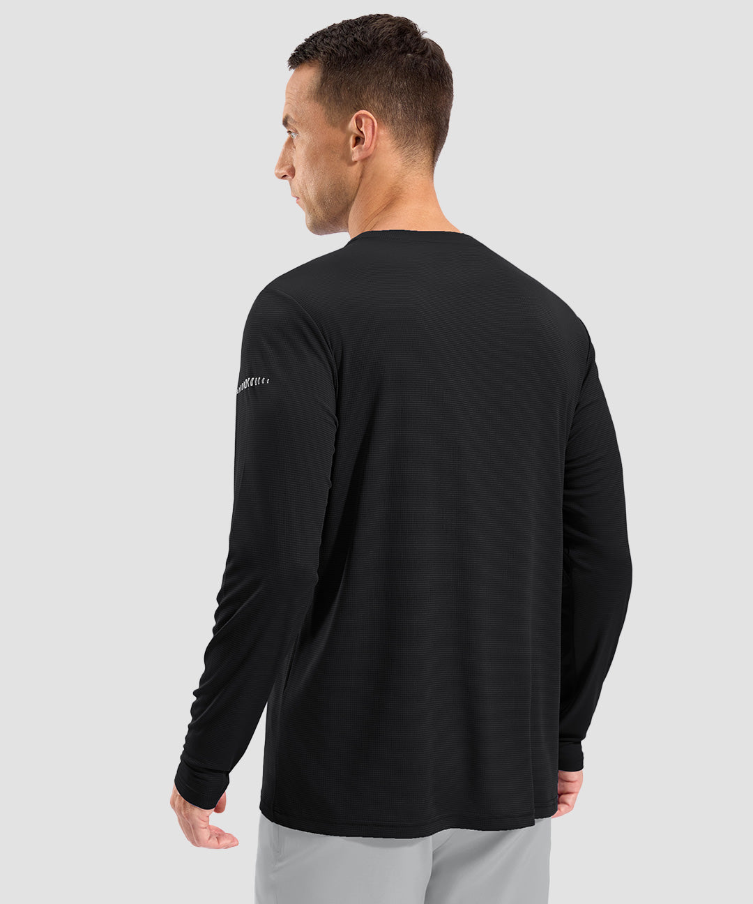 UV Protection Grid-textured Long Sleeve - Image 6
