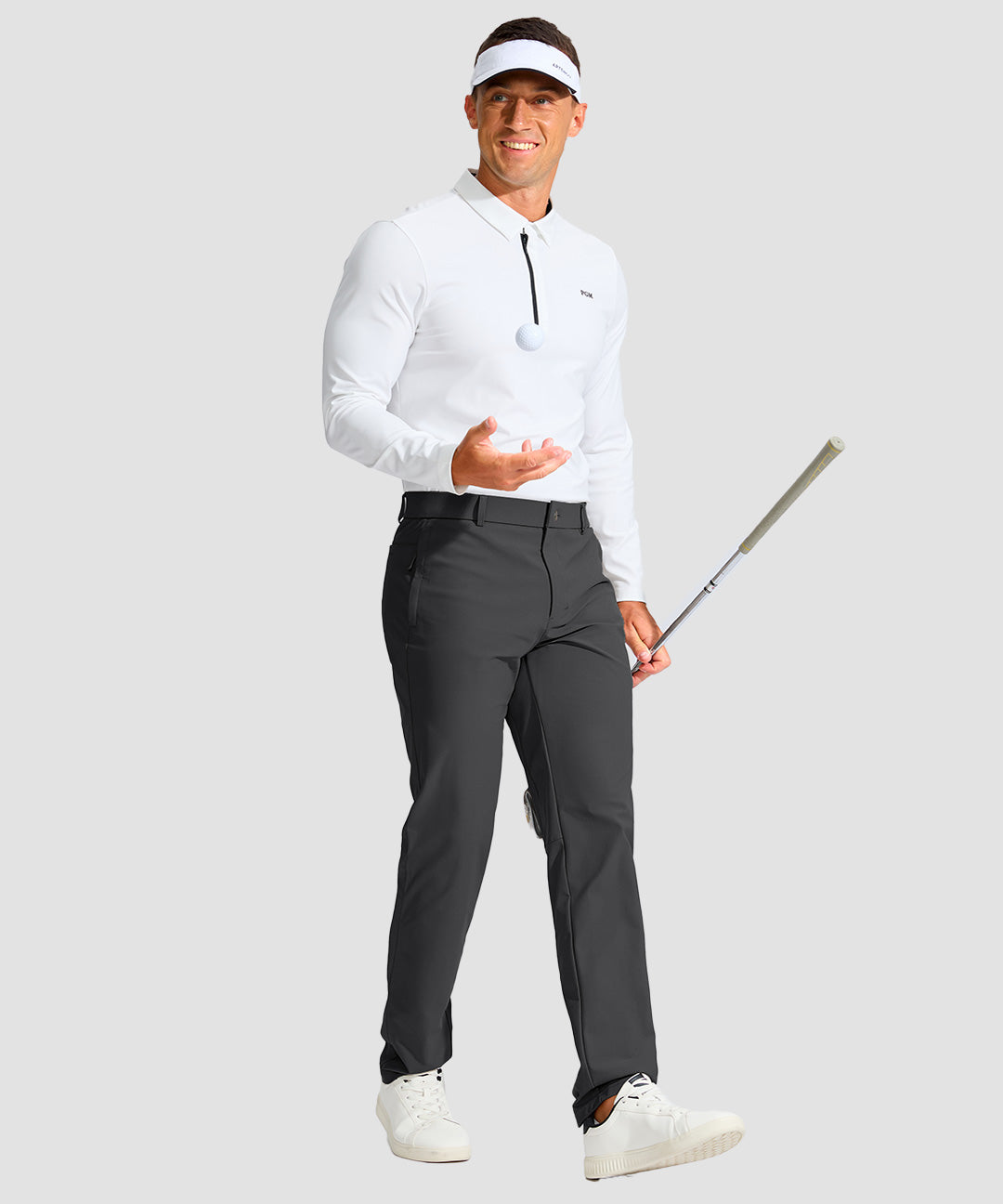 Button-up Zip Pocket Slim Fit Pant - Image 4