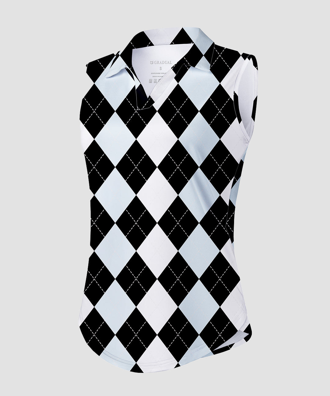 High-Low Polo Tank Top - Image 5