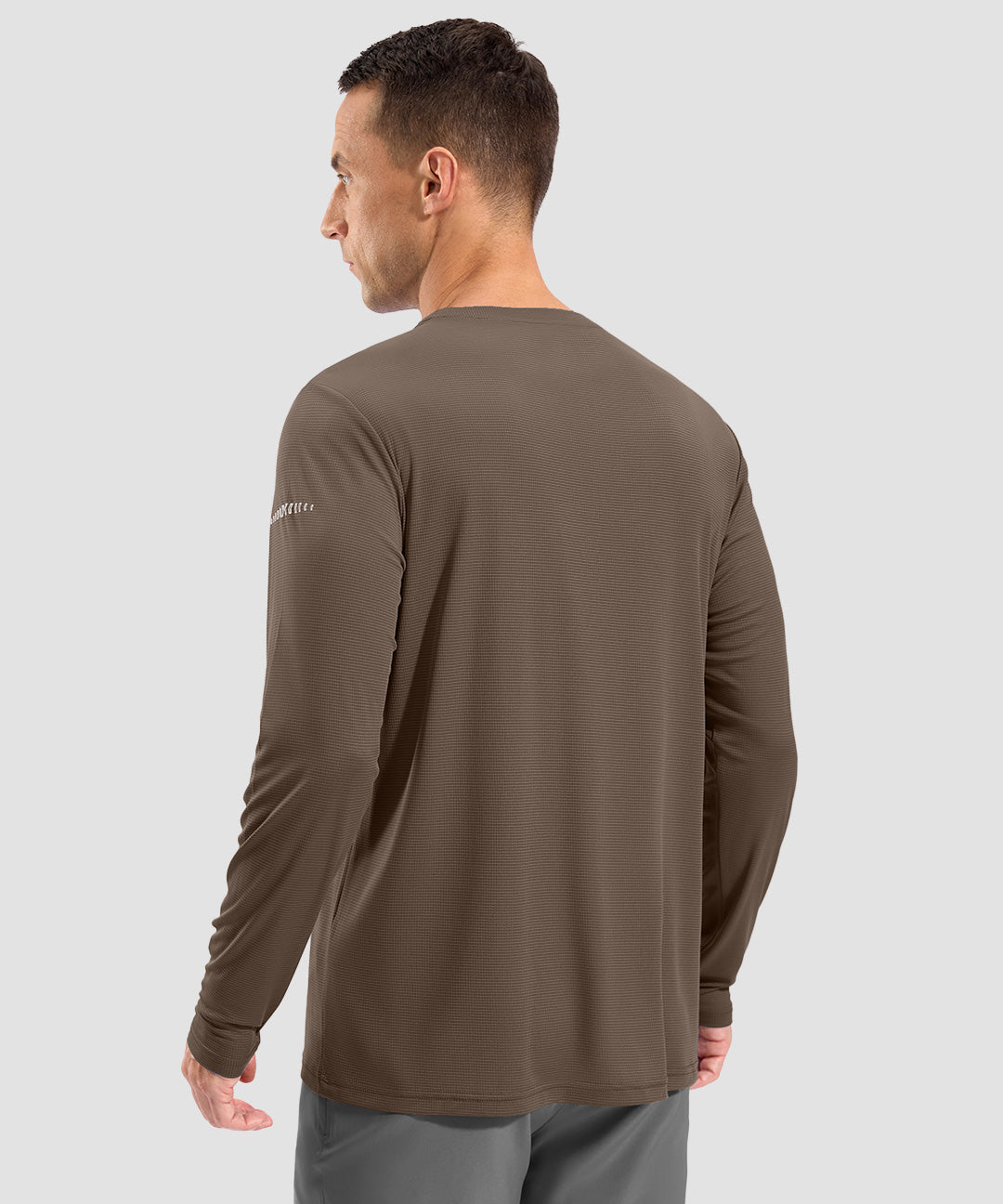 UV Protection Grid-textured Long Sleeve - Image 29
