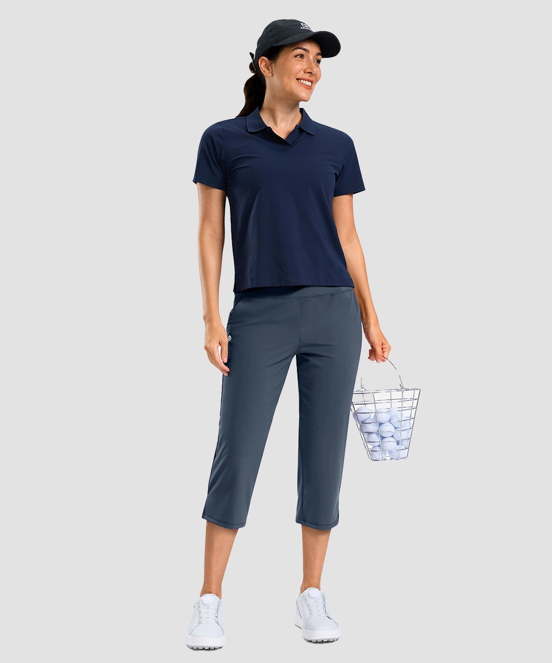 High Rise Golf Capri Pant - Image 8