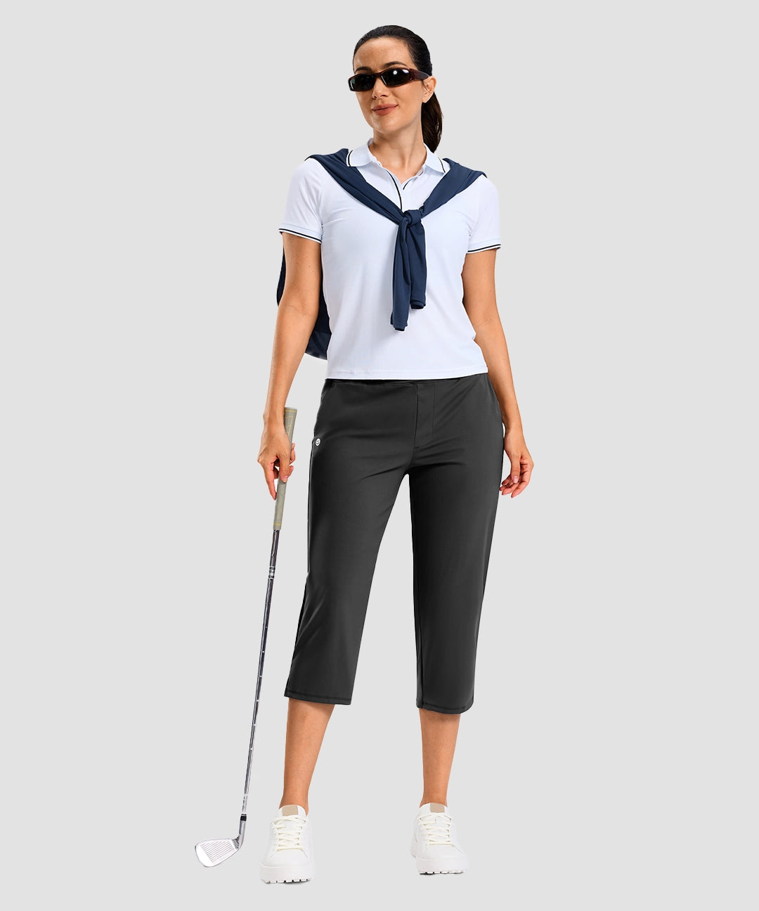 High Rise Golf Capri Pant - Image 20