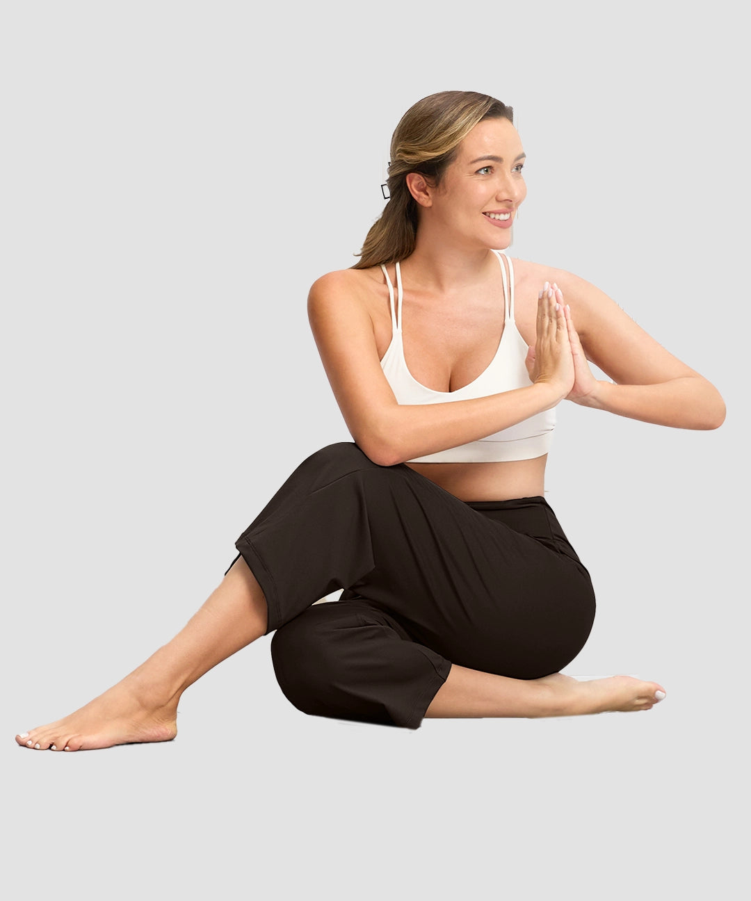 High Waist Wide Leg Capri - Image 26