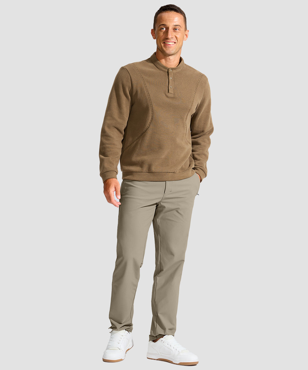 Button-up Zip Pocket Slim Fit Pant - Image 27