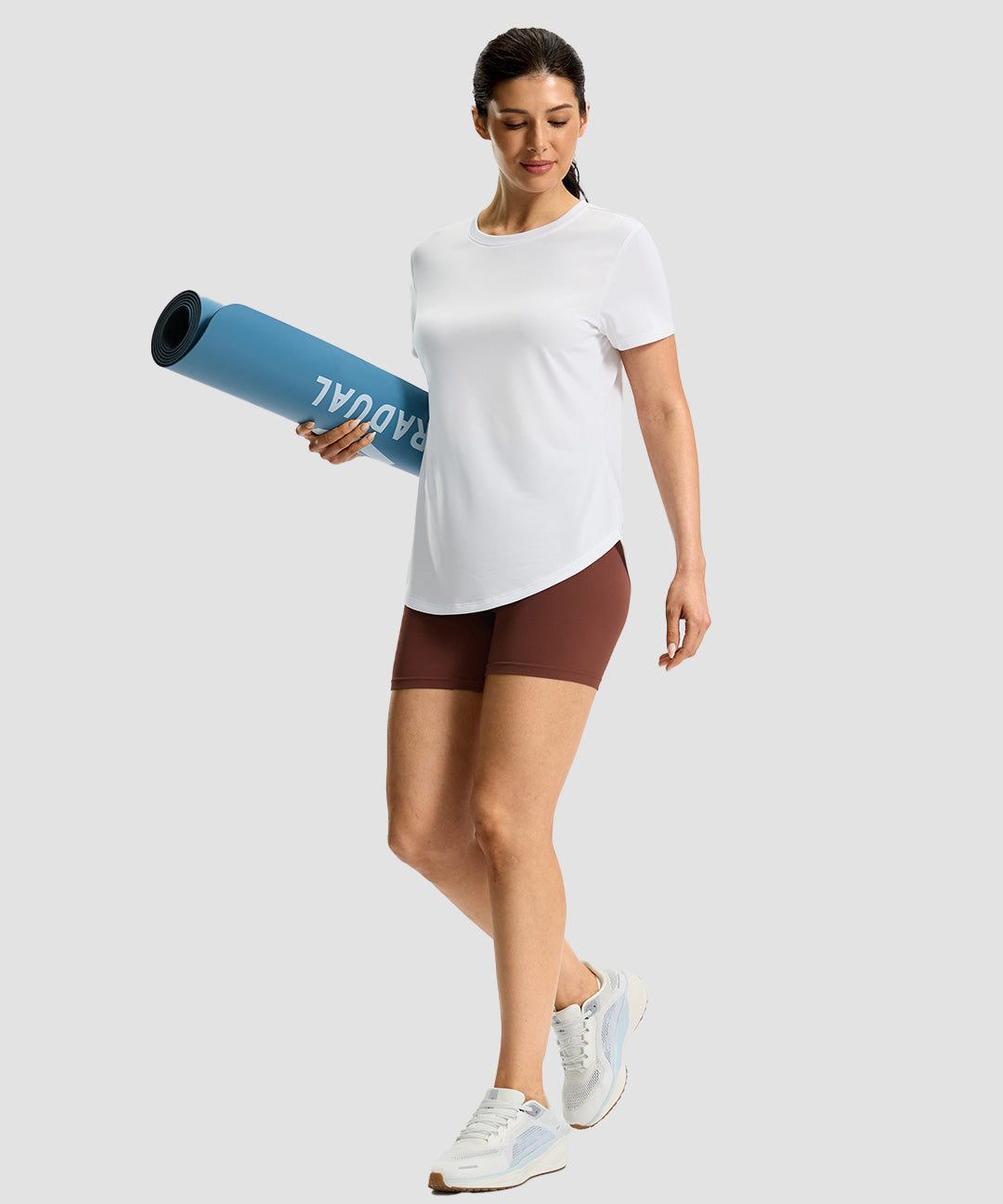 Lightweight Curved Hem Short Sleeve - Image 8