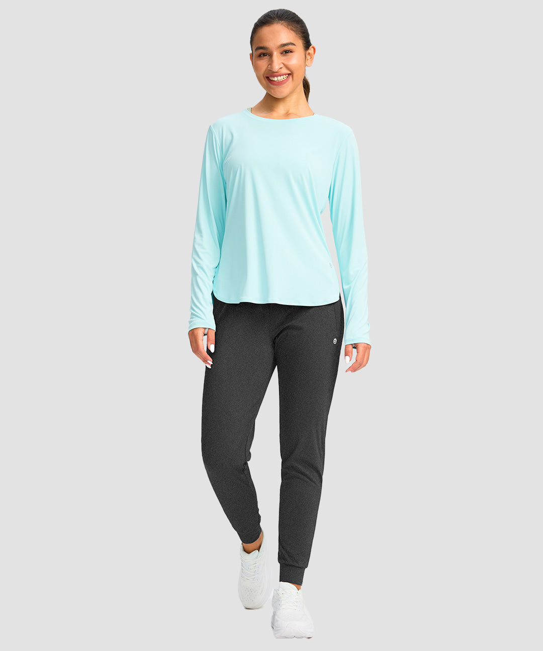 Elastic Waist Zip Pockets Jogger - Image 24