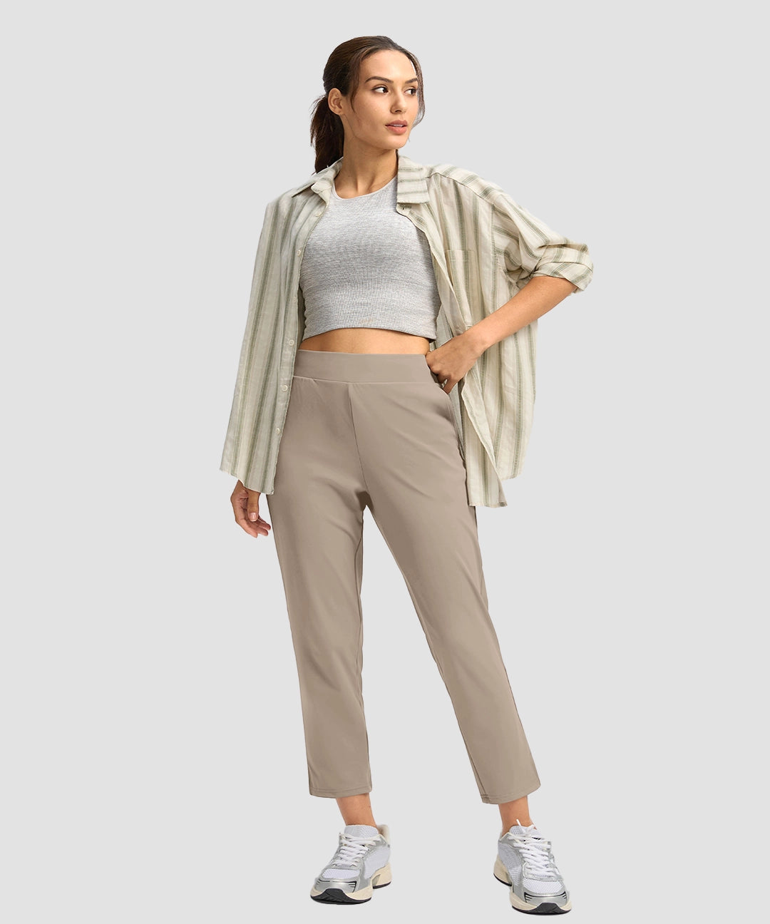 Stretch Pocket Ankle Golf Pants - Image 15