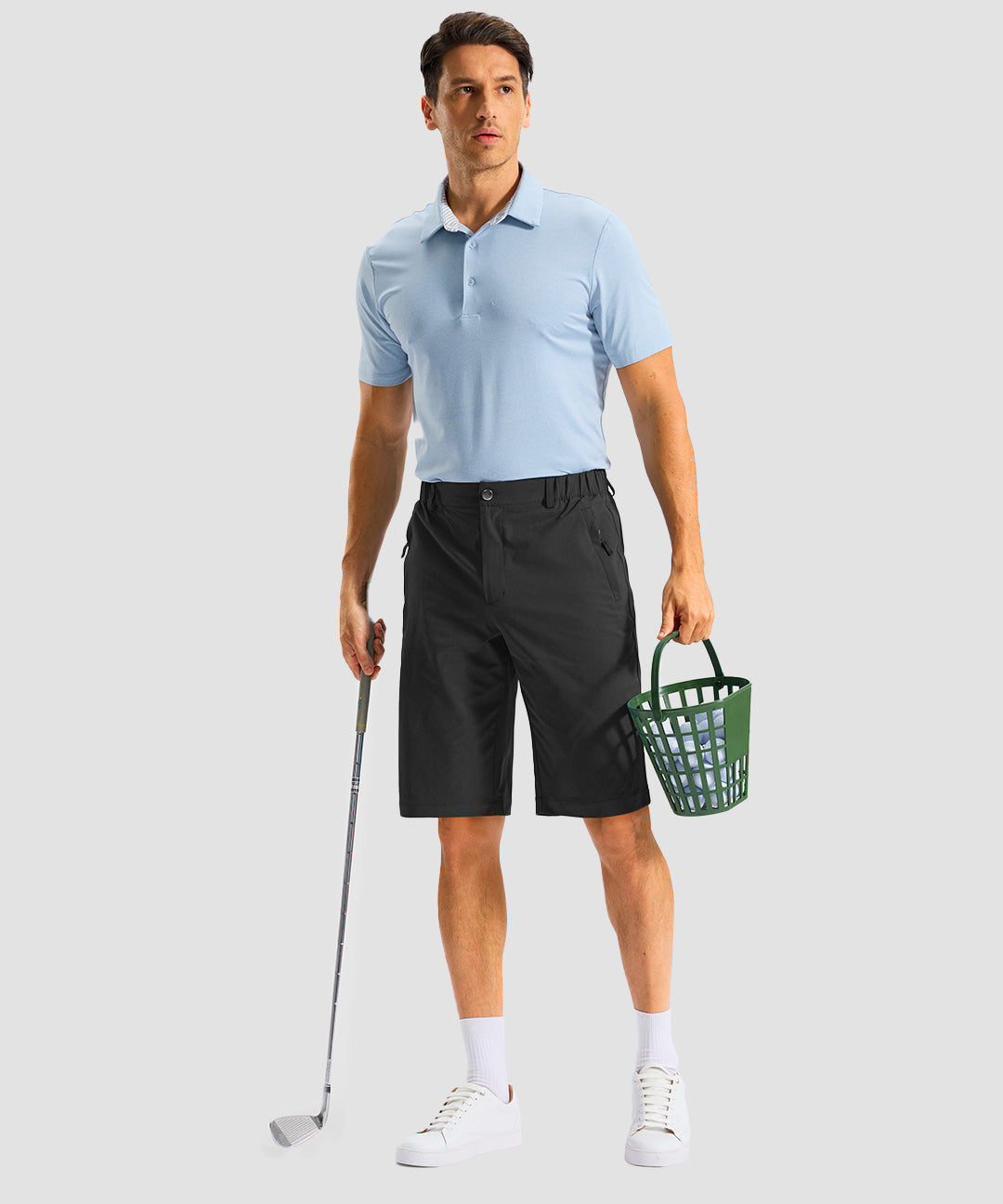 Lightweight Button-up Golf Short 11'' - Image 11