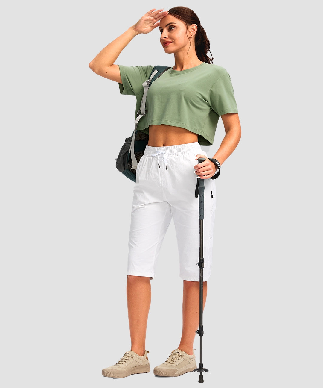G-DryKit™ Drawstring Cargo Capri - Image 16