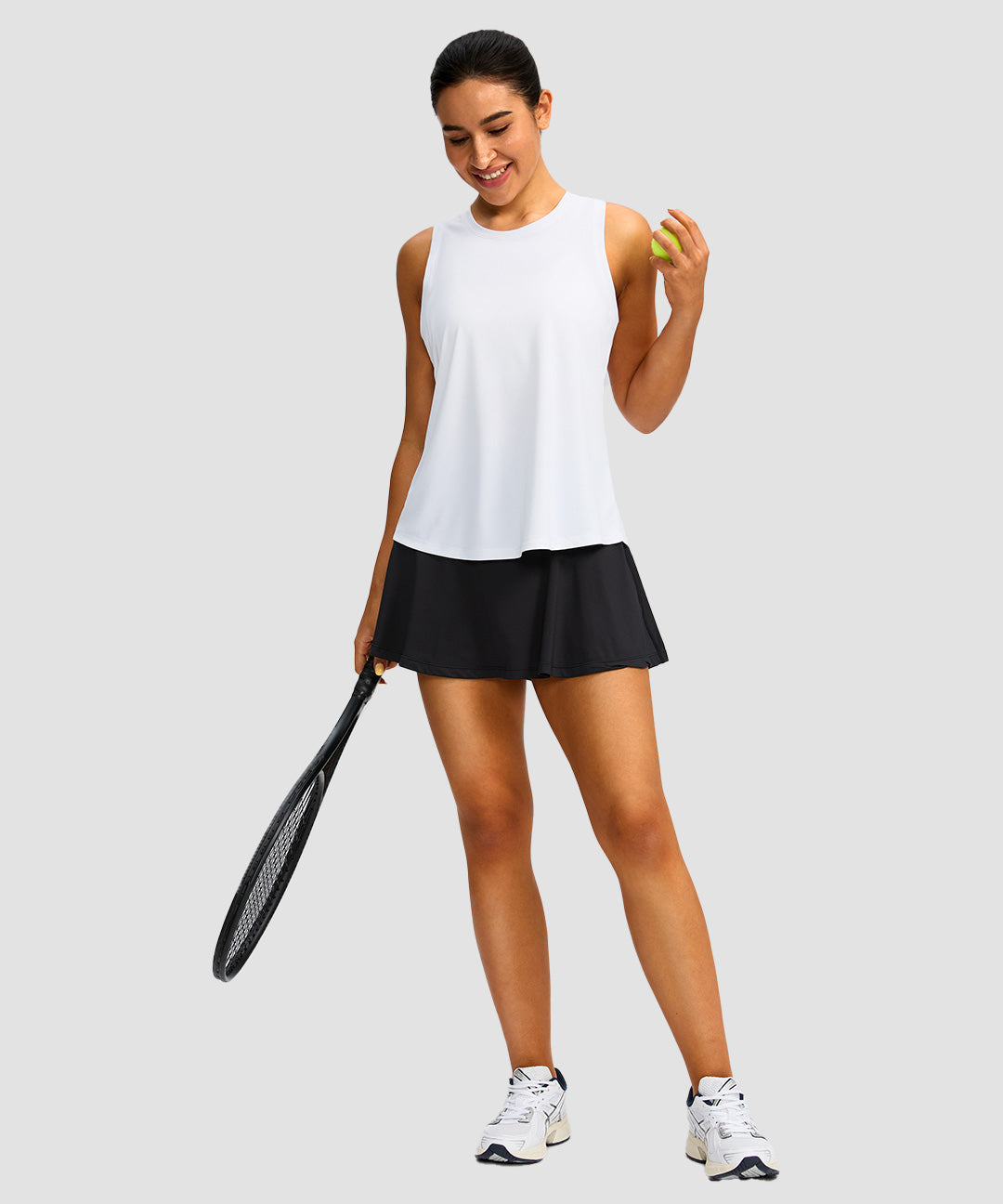 Loose Fit Racerback Tank Top - Image 8
