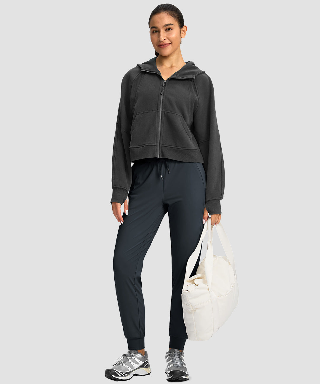 Drawstring 4 Zip Pockets Jogger - Image 12