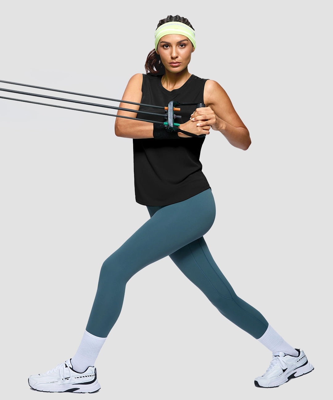 Reflective Back Curved Hem Tank - Image 8