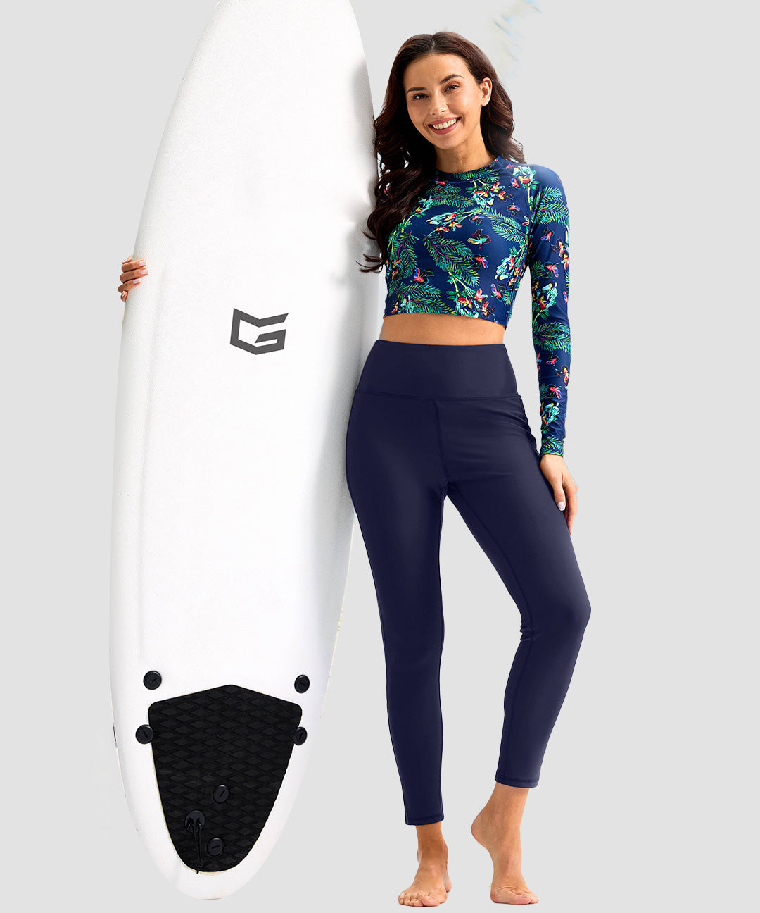 UV Protection Zipper Pocket Lined Legging - Image 12