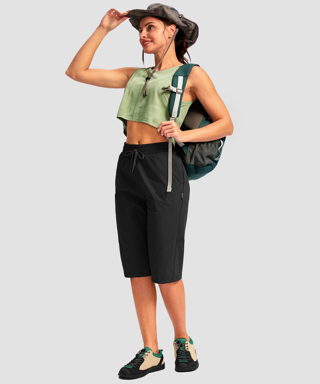 G-DryKit™ Drawstring Cargo Capri - Image 8