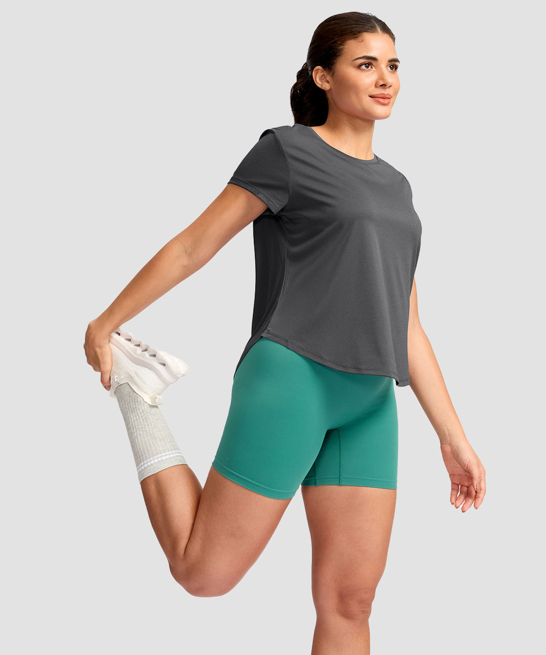 Cross-over Pleated Short Sleeve - Image 15