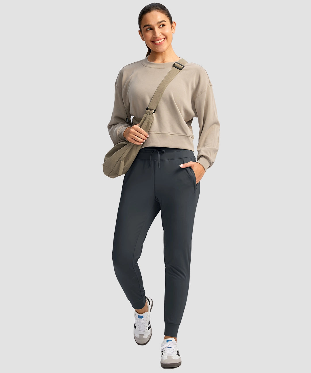 High Rise Stretchy Athletic Jogger - Image 14