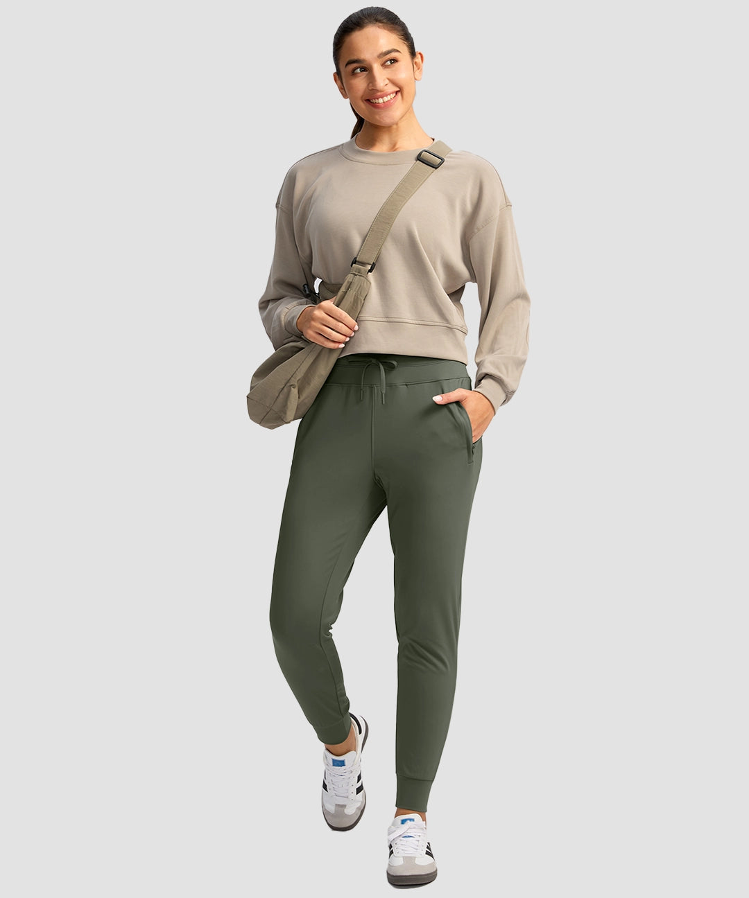 High Rise Stretchy Athletic Jogger - Image 28