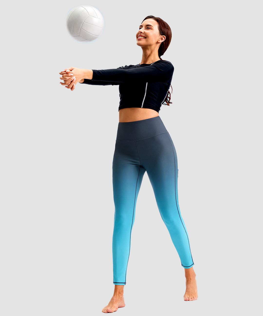 UV Protection Zipper Pocket Lined Legging - Image 20
