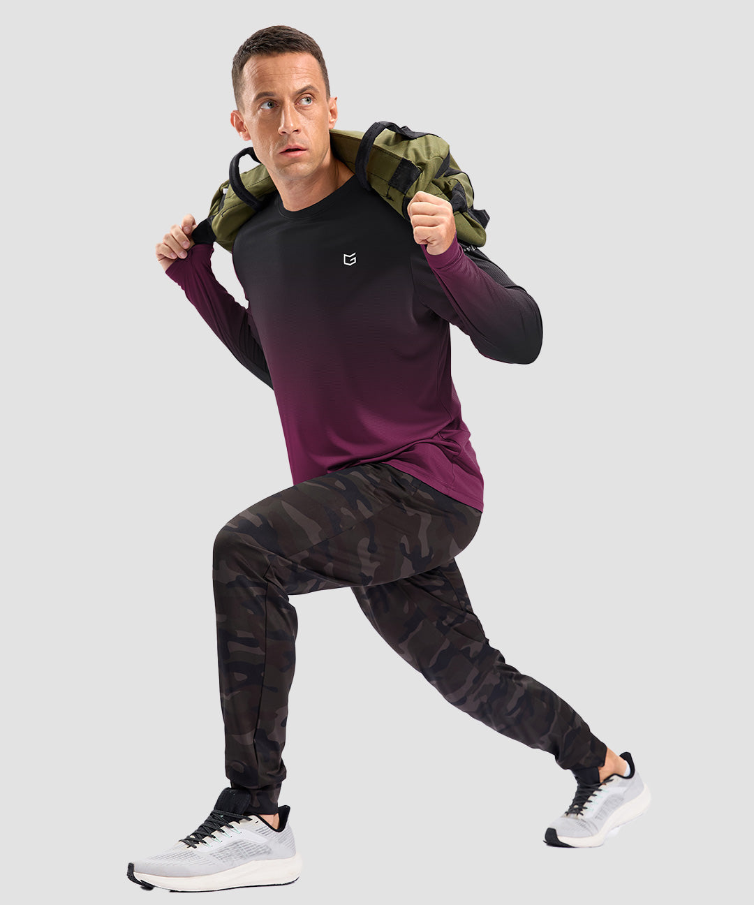 UV Protection Grid-textured Long Sleeve - Image 19
