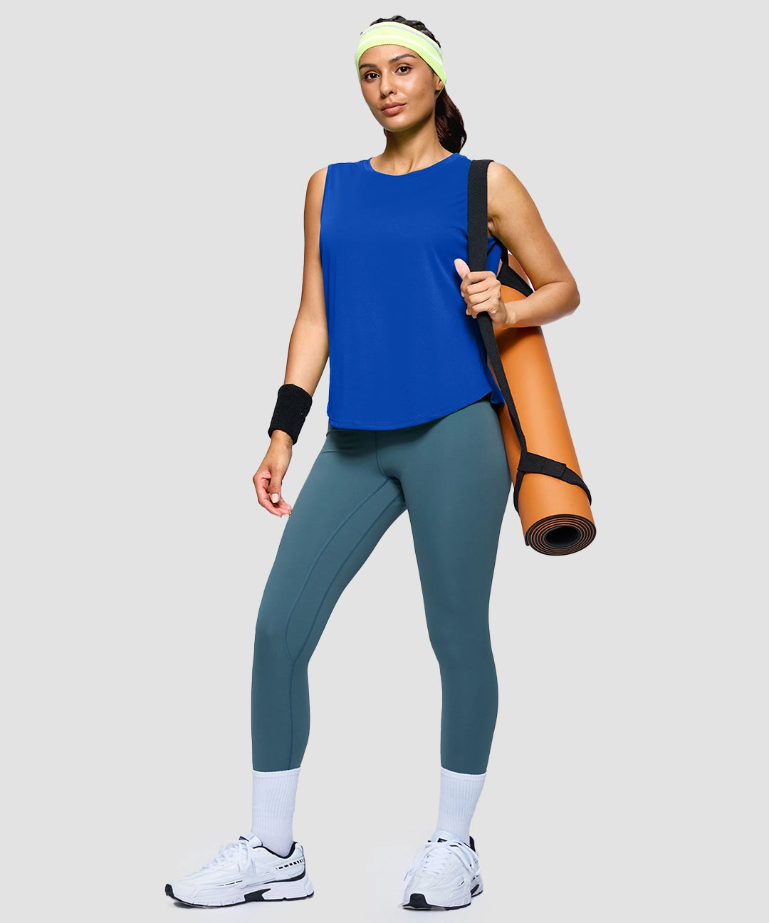 Reflective Back Curved Hem Tank - Image 16