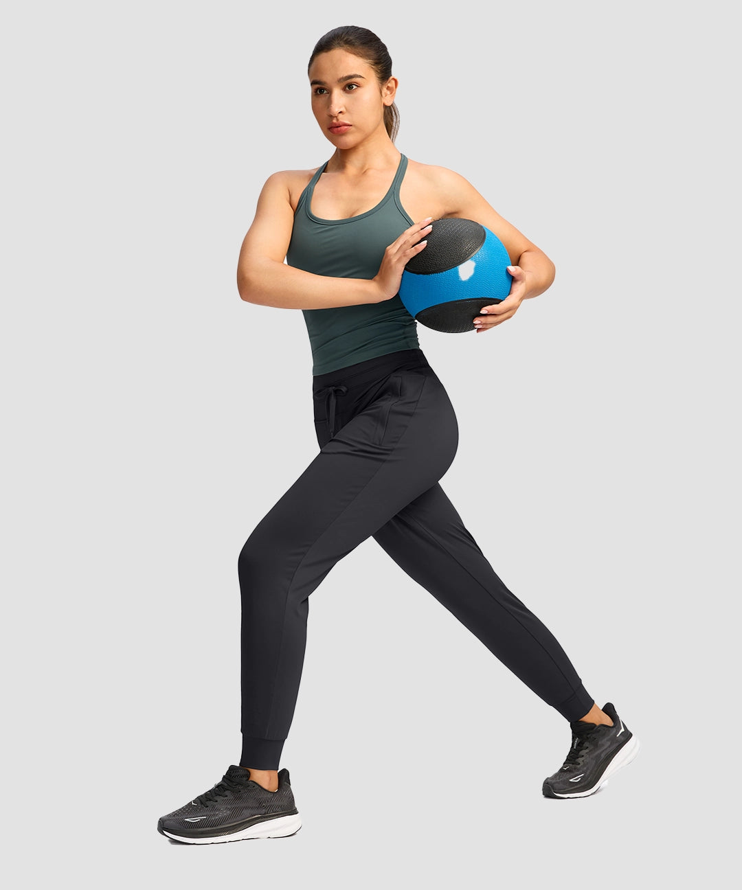 High Rise Stretchy Athletic Jogger - Image 6