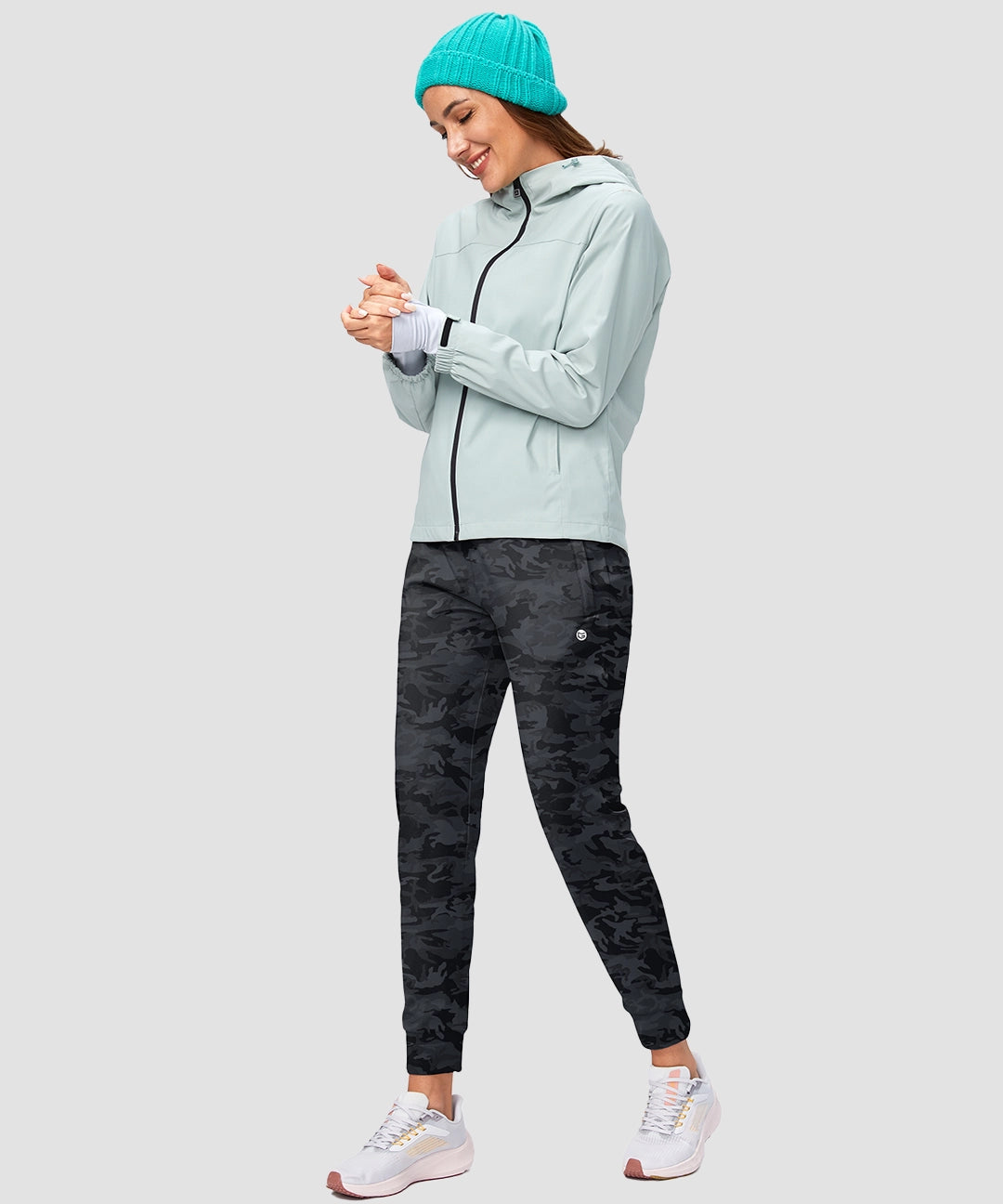 High Rise Fleece-Lined Jogger - Image 27