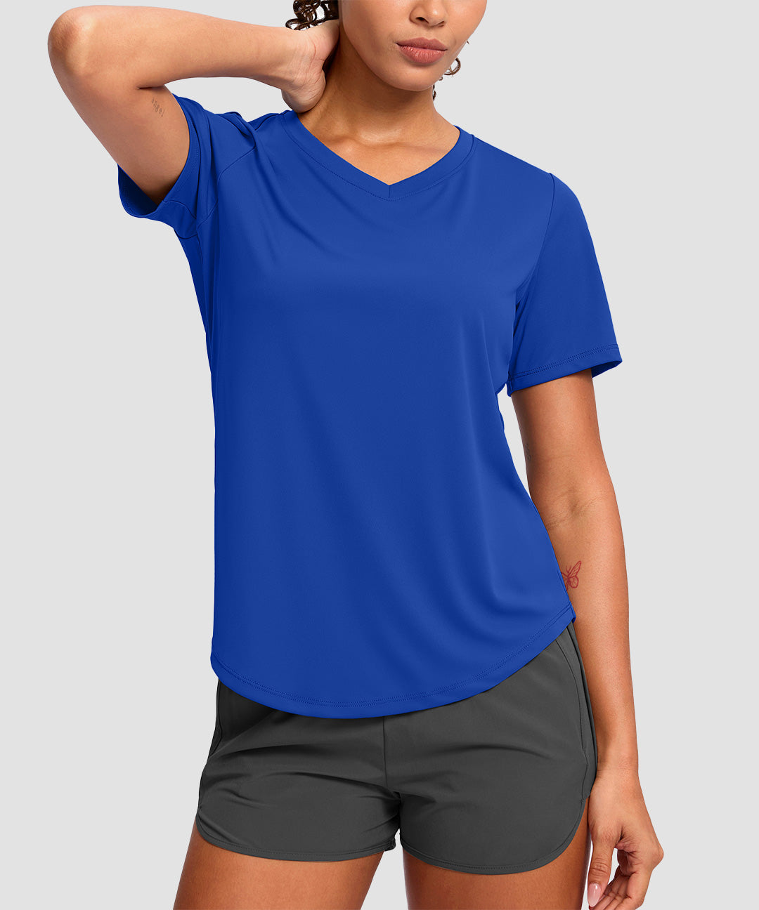 UV Protection V Neck Short Sleeve - Image 18