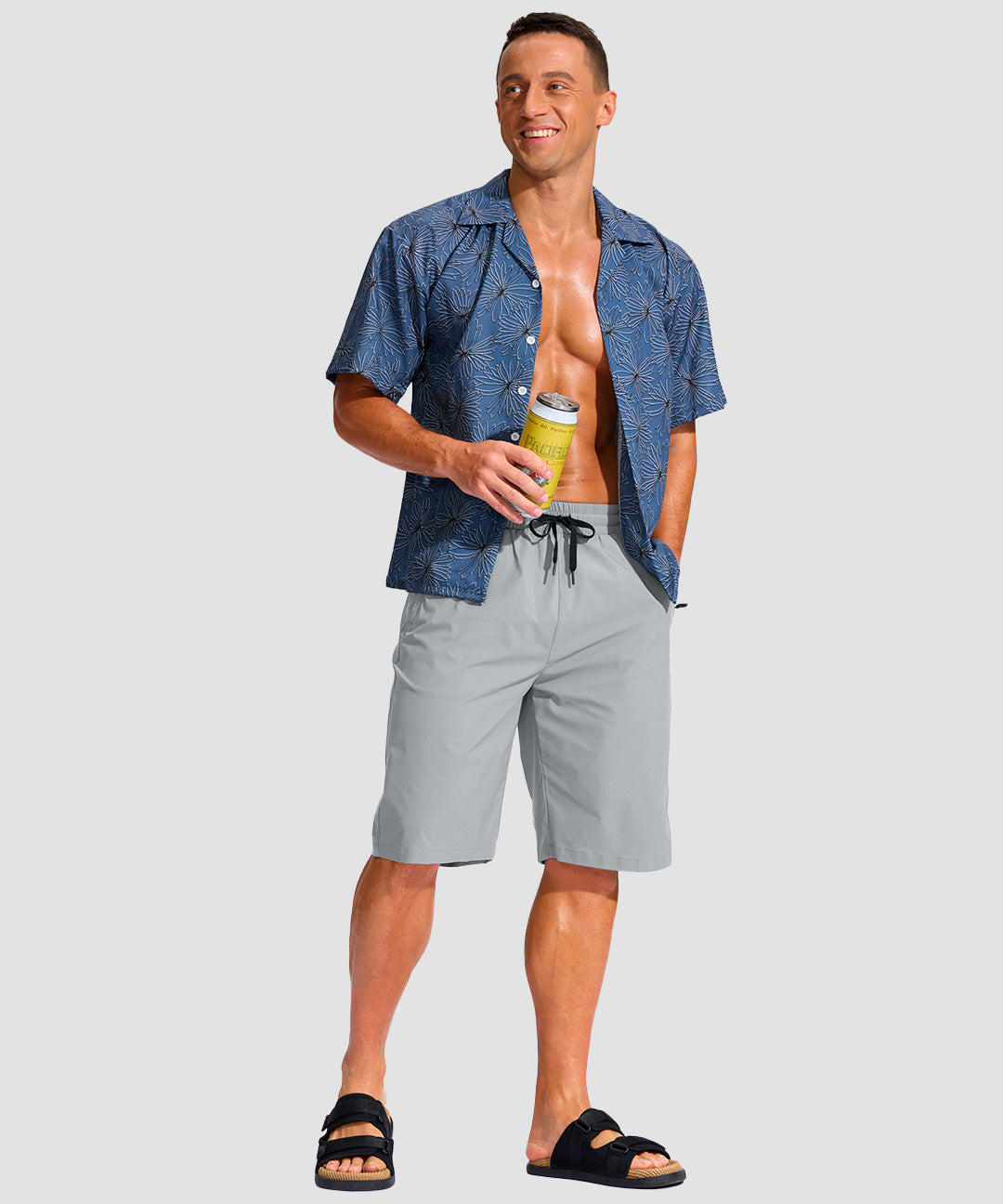 Drawstring With 3 Pockets Swim Short 11'' - Image 24