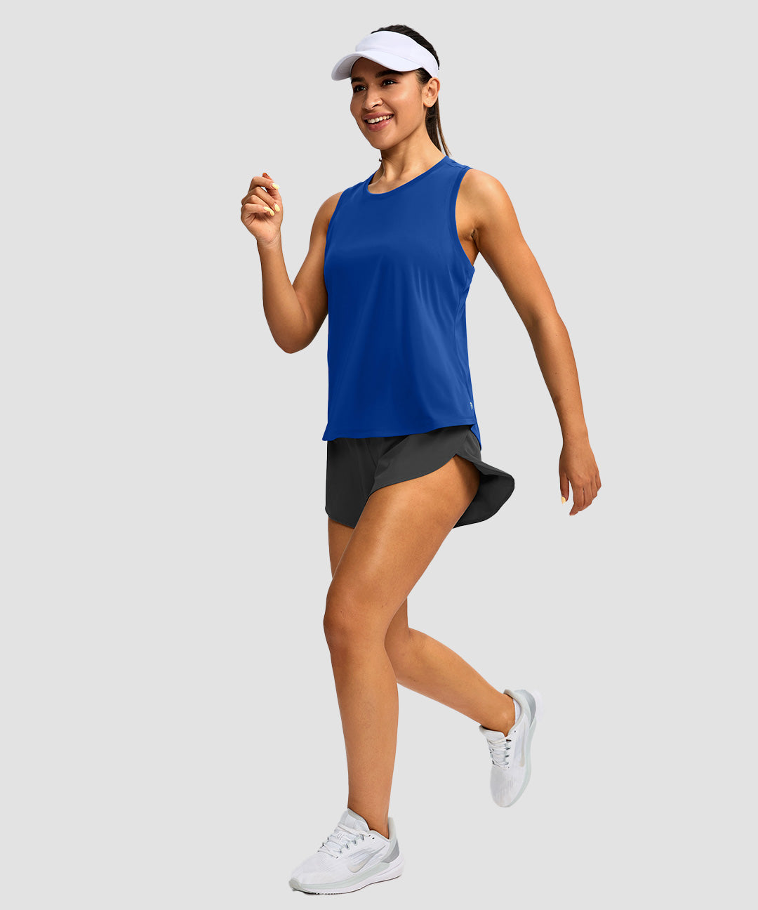 Loose Fit Racerback Tank Top - Image 28