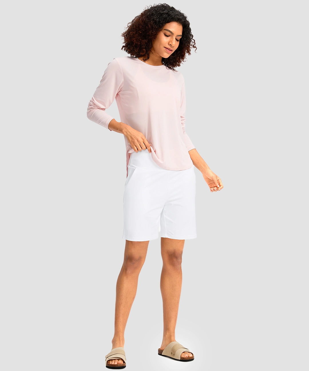 Elastic Waist Bermuda Shorts 5''/7''/9'' - Image 20